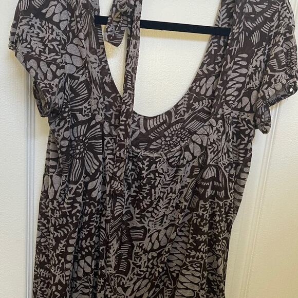 Torrid top brown Sz 0 (12-14) - Picture 9 of 9